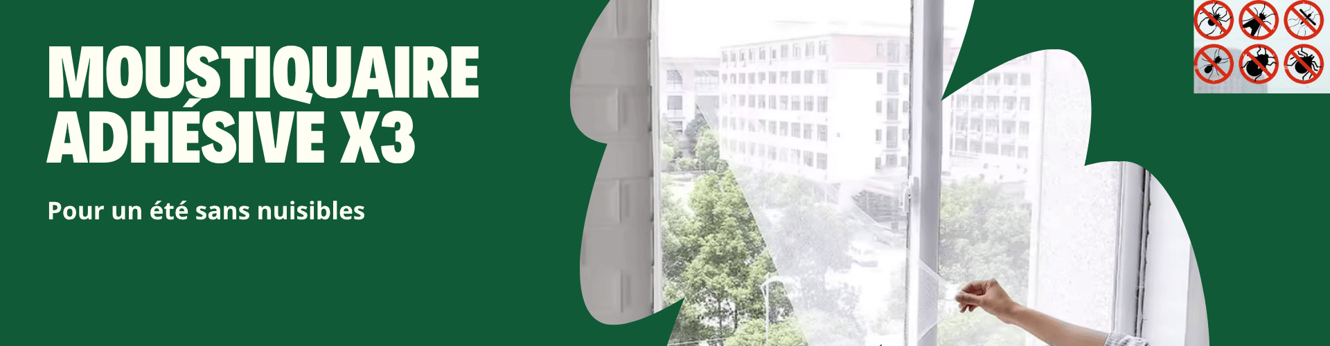 Moustiquaire banner